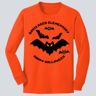 Youth Long Sleeve Shirt - Fall Holidays - Bats Thumbnail