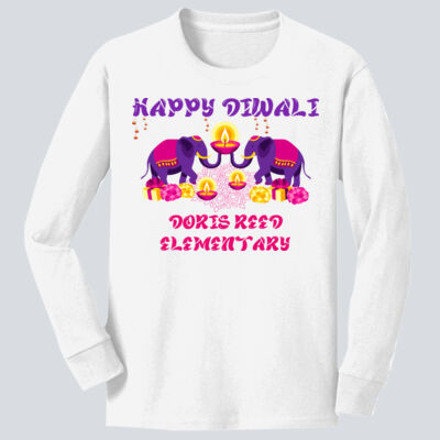 Youth Long Sleeve Shirt - Fall Holidays - Diwali Thumbnail