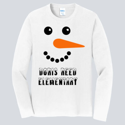 Adult Long Sleeve Shirt -  Winter Holidays - Snowman Thumbnail