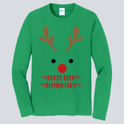Adult Long Sleeve Shirt - Winter Holidays - Reindeer Thumbnail
