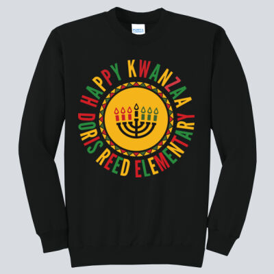 Adult Crewneck - Winter Holidays - Happy Kwanzaa Thumbnail