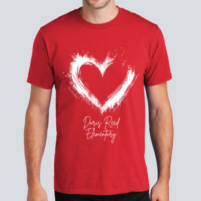 Adult T-Shirt - Spring Holidays - Valentine's Heart Thumbnail