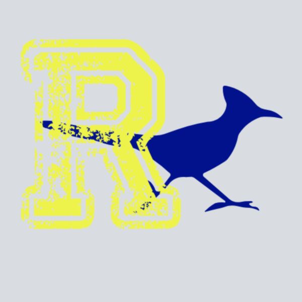 R Distressed and logo - Yellow and Blue  Thumbnail