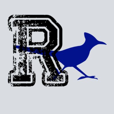 R Distressed and logo - Black and Blue  Thumbnail